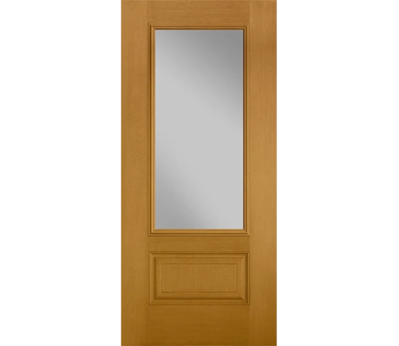 Wilmington Three Quaters light Fiberglass Entry Door